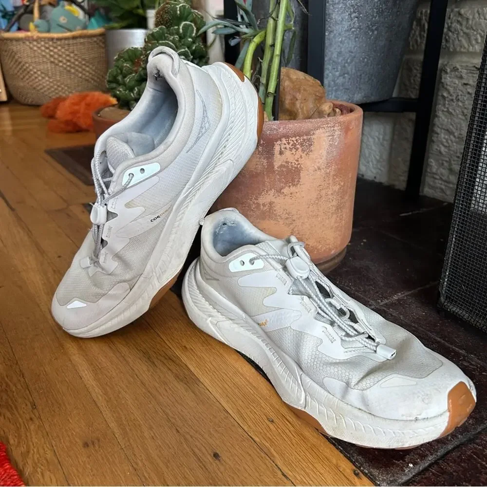 HOKA Transport Womens Sneakers Cordura Mesh EcoStep Sole Lightweight Size 8B